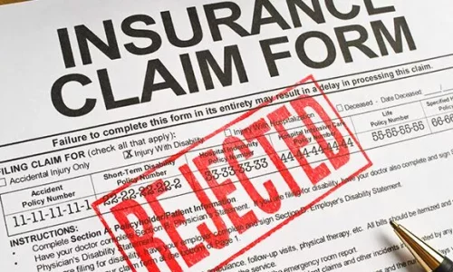 When is an insurance company liable for denying a claim?