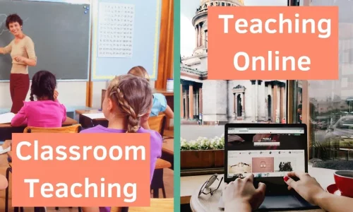 Is online teaching better than classroom teaching?